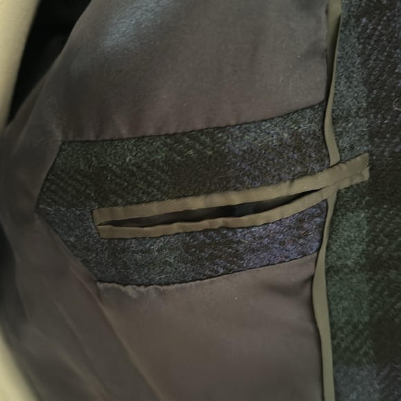 J.crew schoolboy blazer fab plaid in blues and greens - Picture 5 of 9